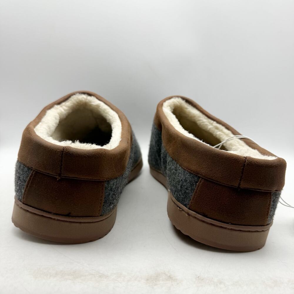 Dearfoams Mens Warner Clog Slippers US XL 13-14 EU 46.5 Grey NWT - Picture 9 of 12